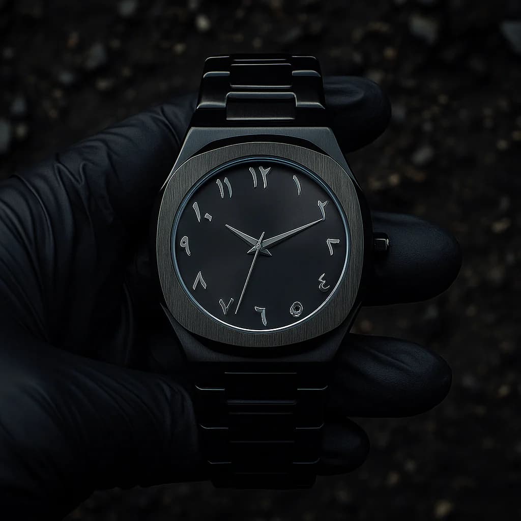 Arabic Aura Watch Stainless Steel — slide 1