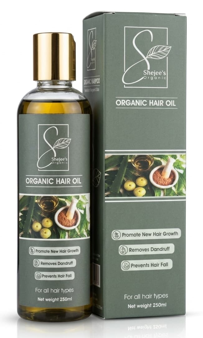 Shejee's Organic Hair Oil (250 ml) — slide 1