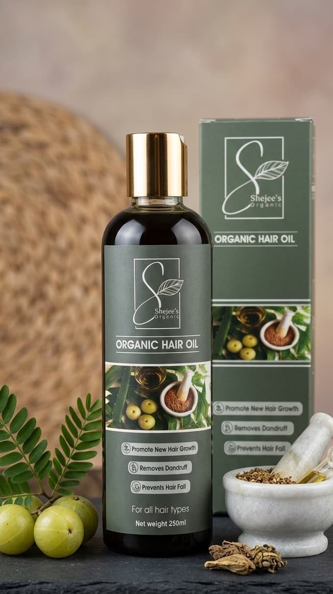 Shejee's Organic Hair Oil (250 ml) — slide 4